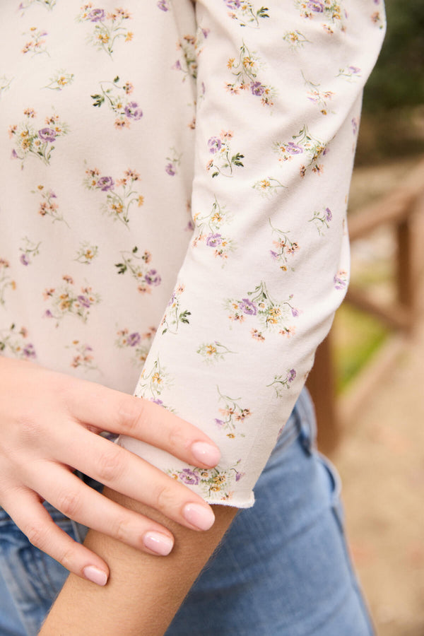 Camiseta Vera Flor Ramillete