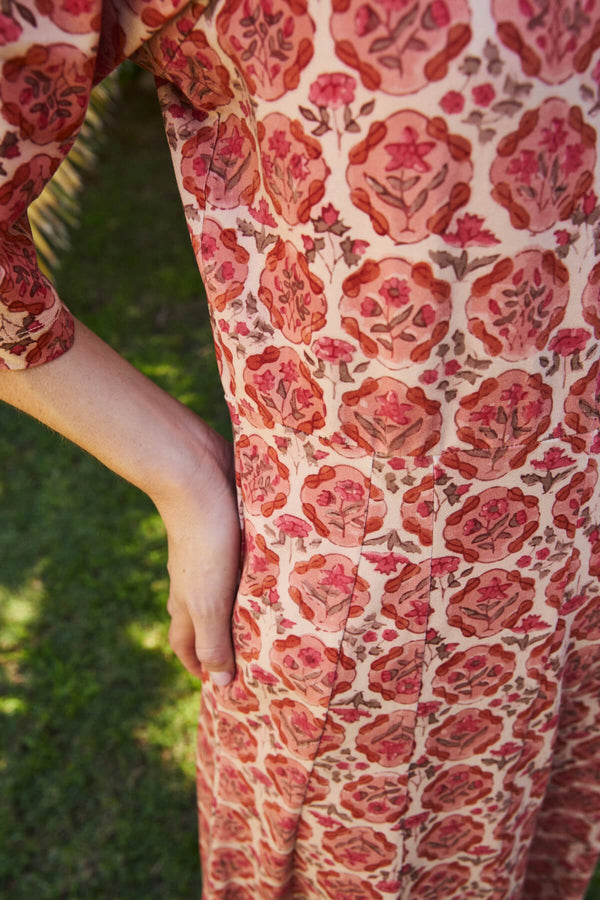 Vestido Melissa Pico Flor Vintage