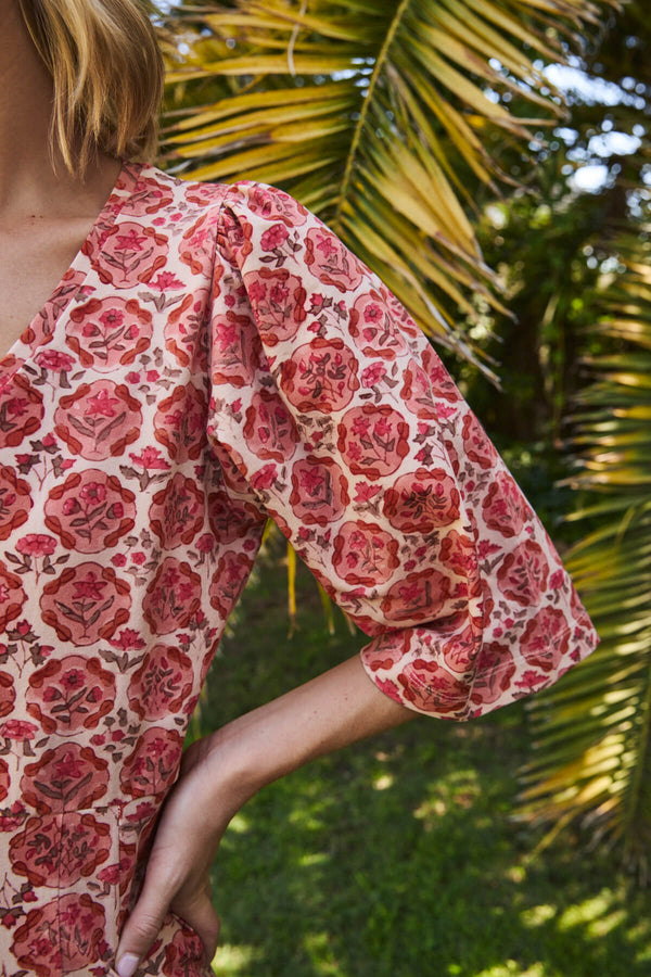 Vestido Melissa Pico Flor Vintage