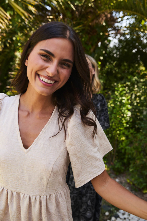 Vestido Formentera Beige