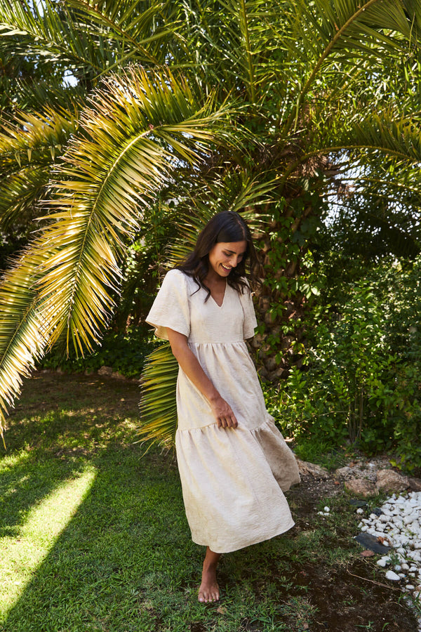 Vestido Formentera Beige
