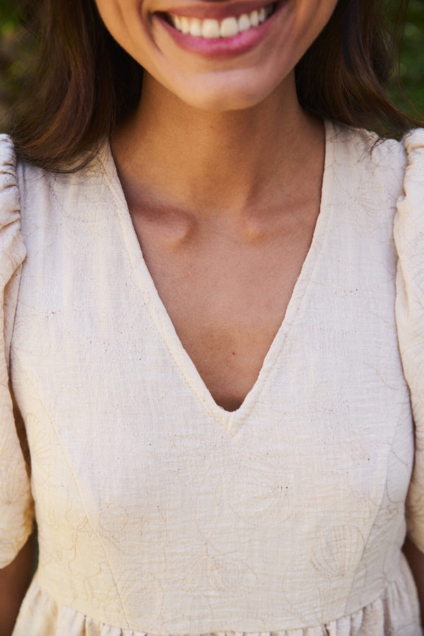 Vestido Formentera Beige