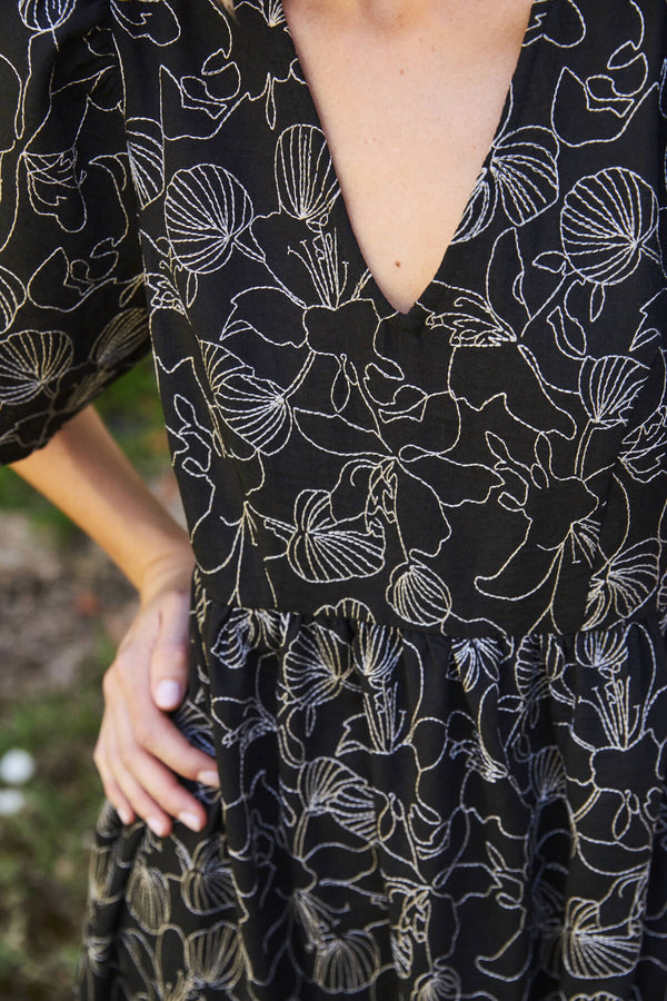 Vestido Formentera Negro