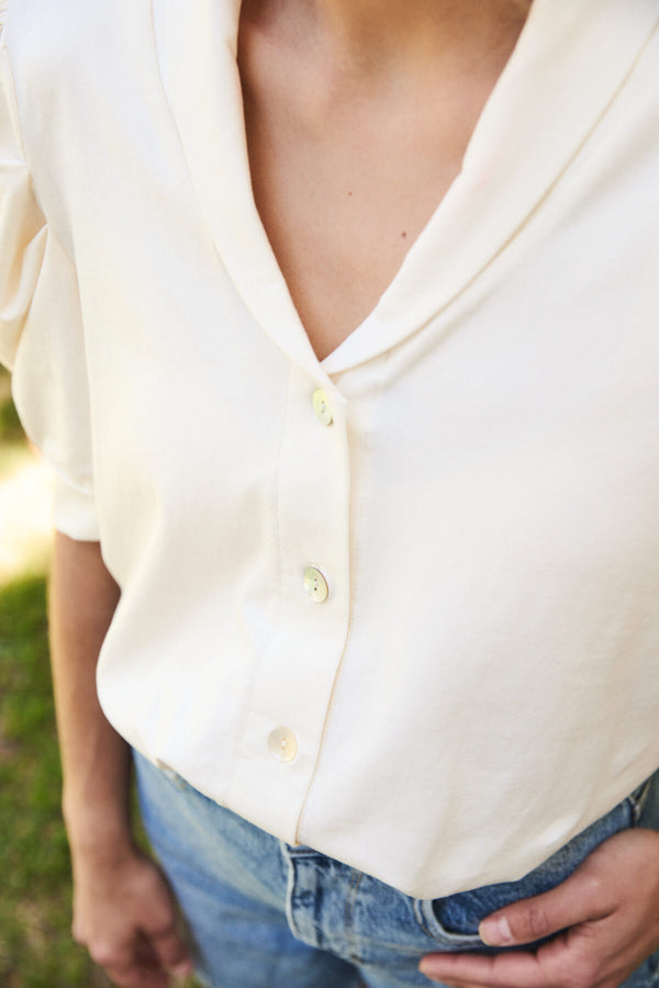 Camiseta Rosie Beige
