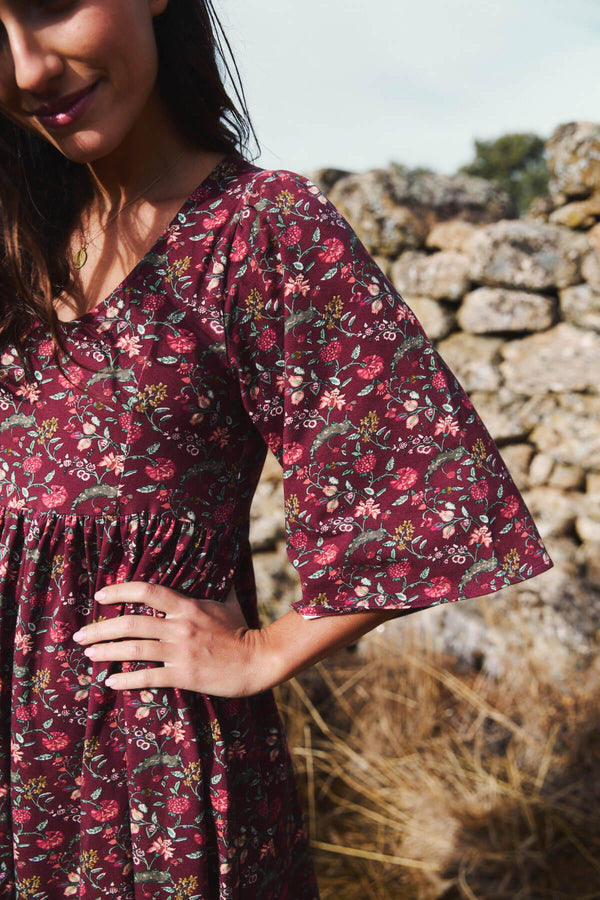 Vestido Formentera Wine Garden