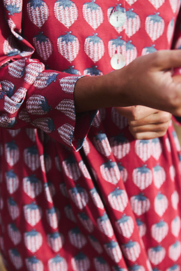 Vestido Bohemia Red Pineapple