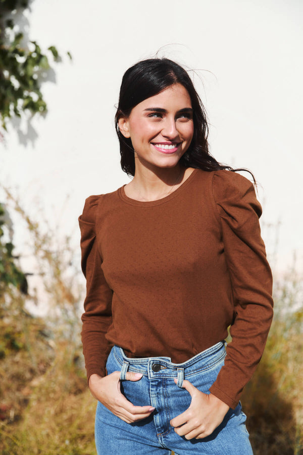 Camiseta Vera Marrón