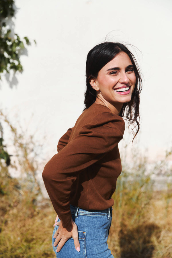 Camiseta Vera Marrón