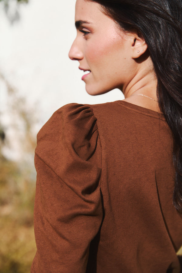 Camiseta Vera Marrón