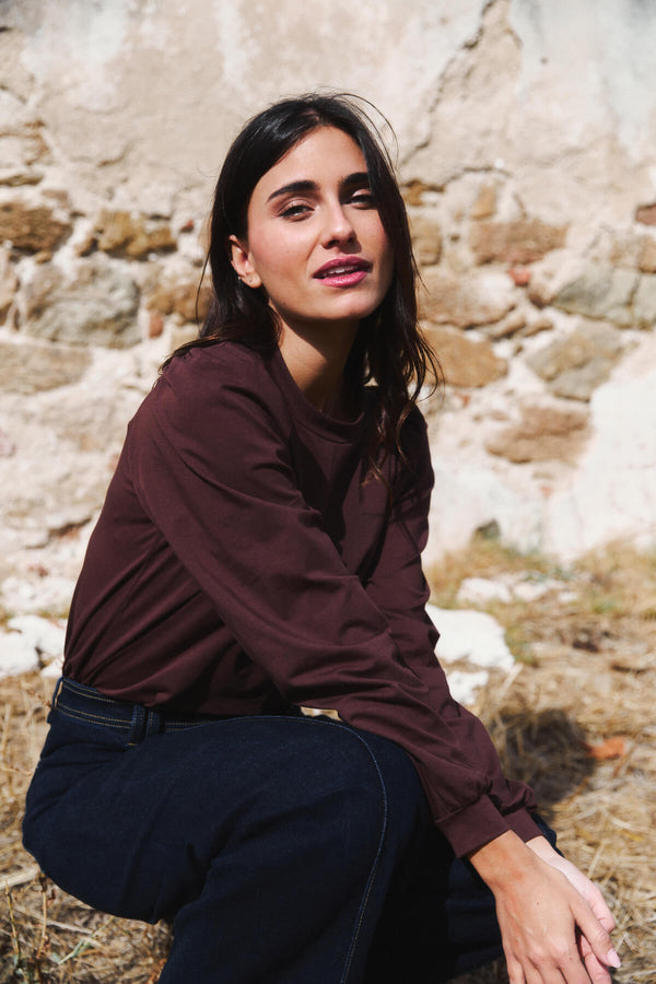 Camiseta Bernie Chicory Coffee