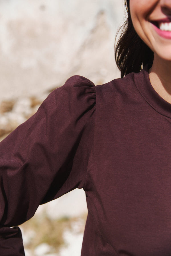 Camiseta Bernie Chicory Coffee