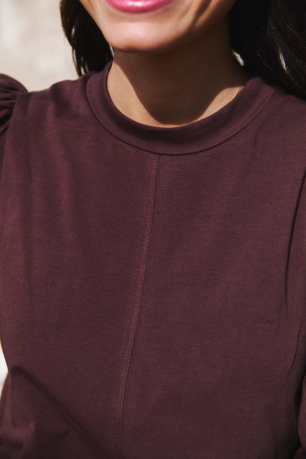 Camiseta Bernie Chicory Coffee