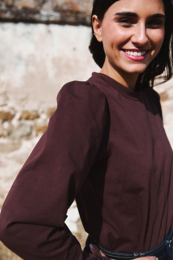 Camiseta Bernie Chicory Coffee