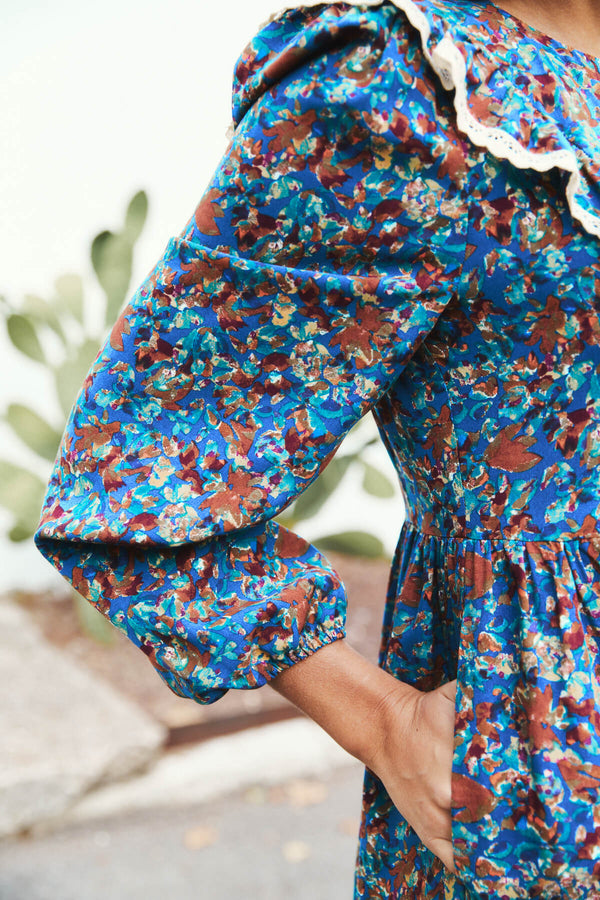 Vestido Grazia Azul Noche