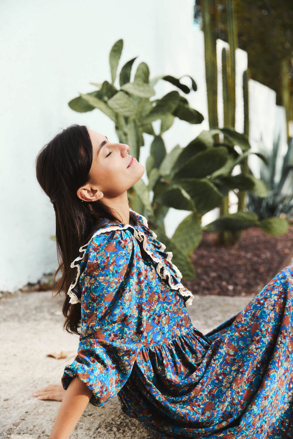 Vestido Grazia Azul Noche