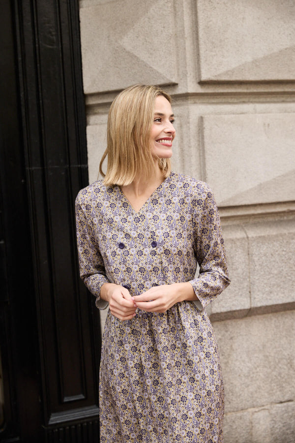 Vestido Delia Flor Cashmere