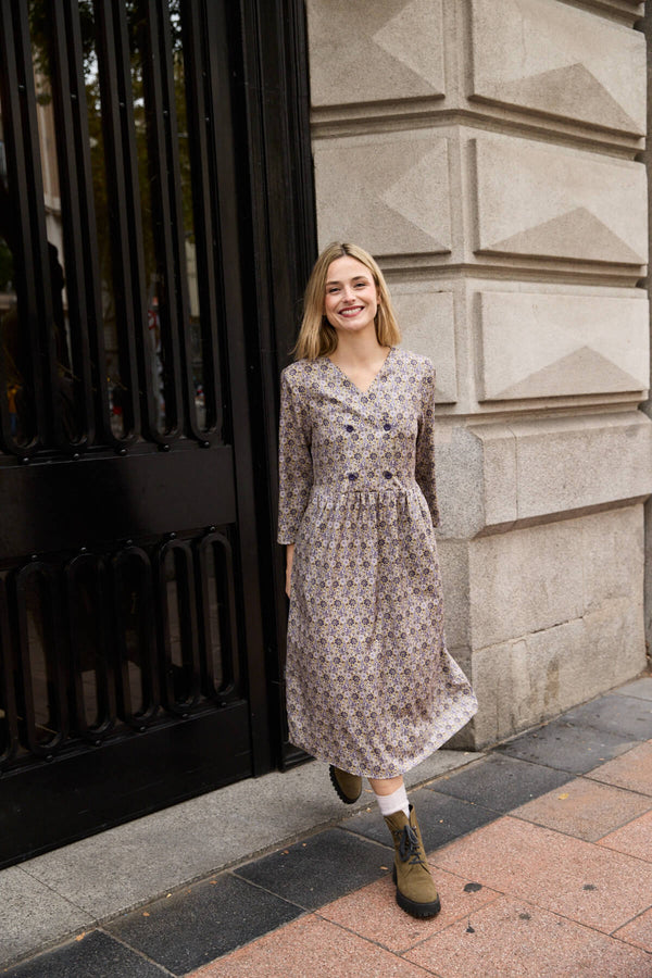 Vestido Delia Flor Cashmere