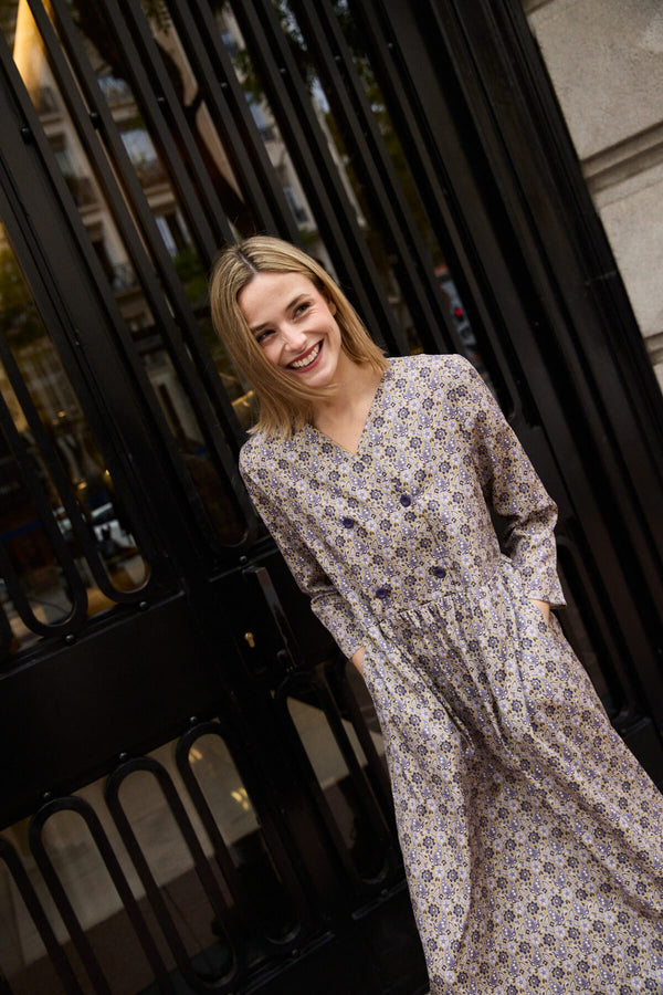 Vestido Delia Flor Cashmere