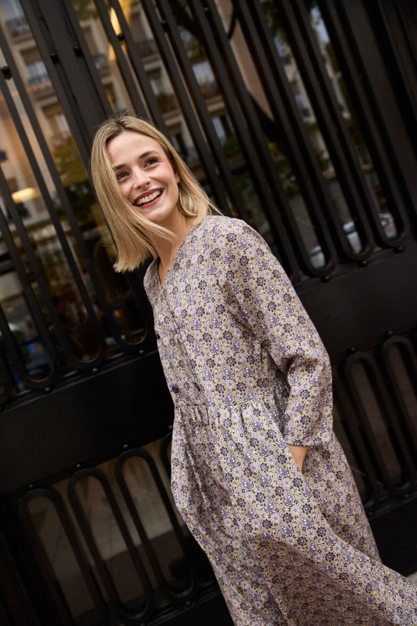Vestido Delia Flor Cashmere