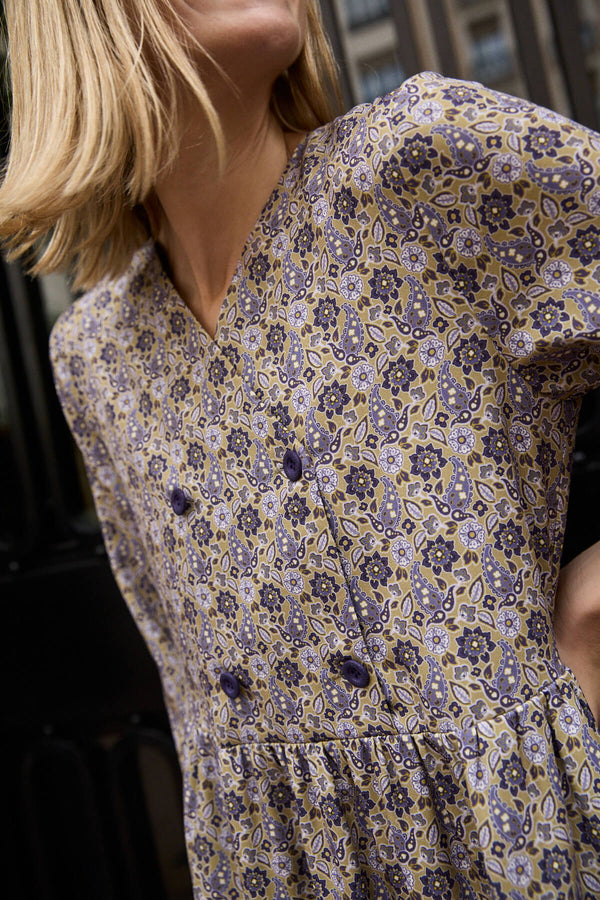 Vestido Delia Flor Cashmere