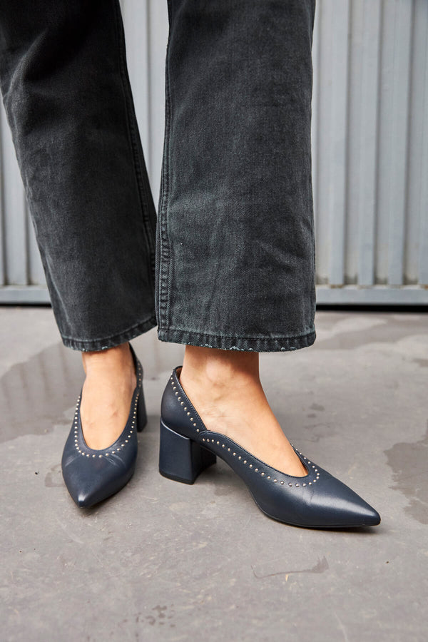 Zapato Julie Azul Noche
