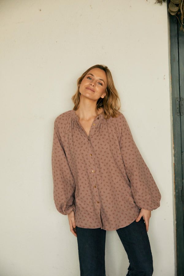Blusa Jackie Flor rosa