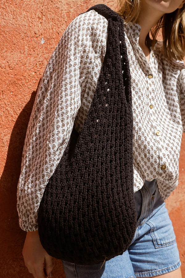 Bolso Crochet Negro